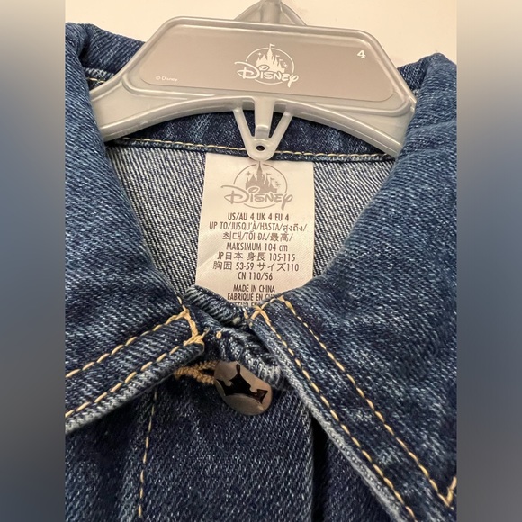 New Disney Ily girls Jean jacket - Picture 2 of 4